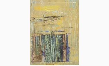 Tano Santoro: Senza titolo, olio su tela, 2010, 35 x 25, cm, collezione privata.