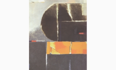 Antonio Freiles: Pittura, 1990, olio e tempera su tela, 164 x 140 cm, Galleria Provinciale d'arte moderna e contemporanea.