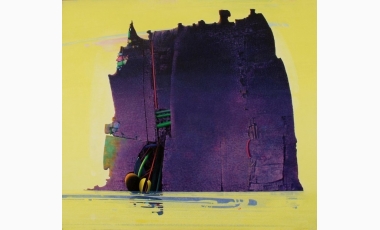 Lillo Messina: Eoliano, 2007, olio su tela, 135 x 150 cm.