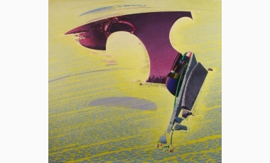 Lillo Messina: La trentasettesima isola, 2007, olio su tela, 197 x 205 cm.