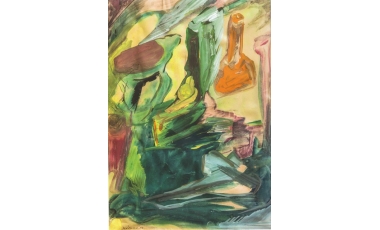 Nato Sciacca: senza titolo, s.d., tempera, 34 x 39 cm.