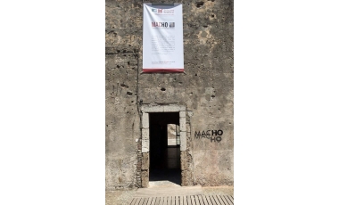 Il suggestivo ingresso del MACHO, presso il Forte degli Inglesi, a Torre Faro (Me)