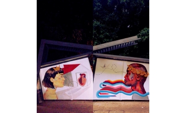 Manuela Caruso, arte MaCa: “Mia Mata e Nostro Grifone”, 2015.