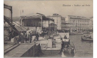 Il porto di Messina nel 1921