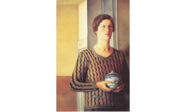 dolfo Romano: Passando, 1929, olio su tela, 110 x 77 cm, collezione privata.