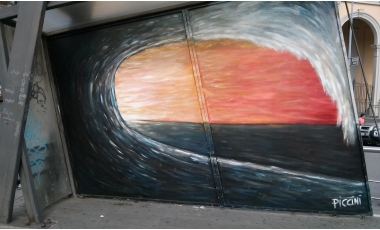 Distrart_Claudio Piccini: “Onda al Tramonto”, 2015.