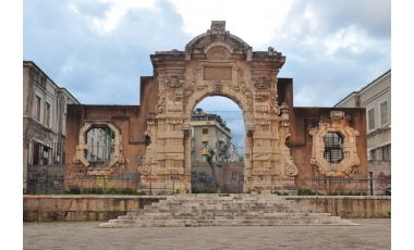 Particolare della Porta Grazia
