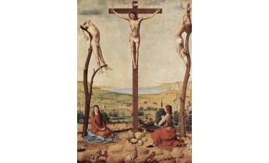 Antonello da Messina: Crocifissione di Anversa, 1475.