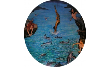 Mito di Colapesce, 1985, Renato Guttuso (Teatro Vittorio Emanuele di Messina)