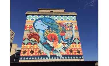 Julieta XLF: La Sirena su mega maioliche, 2015