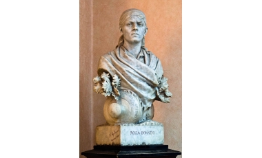 Busto di Rosa Donato, oggi custodito presso il Banco di Sicilia