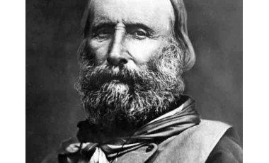 Foto ritratto di Giuseppe Garibaldi
