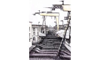 "Gru" estratta da Architettura fantastica