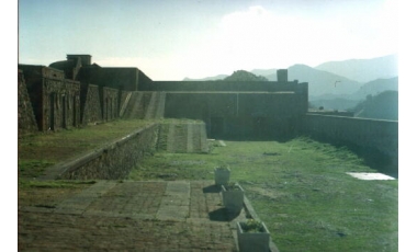 La piazza d'armi del forte
