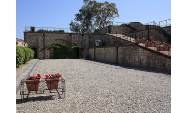 La piazza d'armi del forte