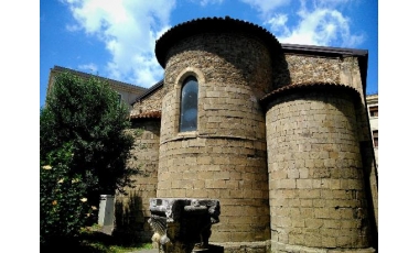 Chiesa di S. Maria Alemanna (particolare con absidi)